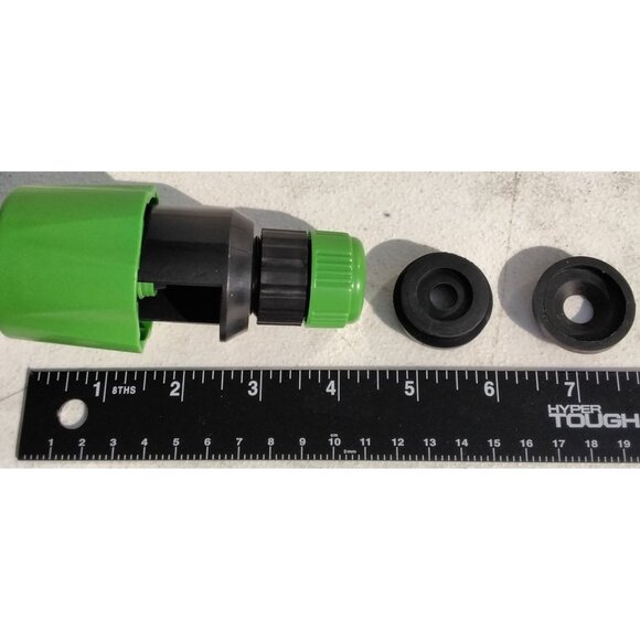 Garden Hose Quick Connector Adapter Set 1/2" to 3/4" Universal Fit Durable Plast - Picture 4 of 8